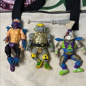 Miracle Action Figures with Gold, Blue, and Green Details